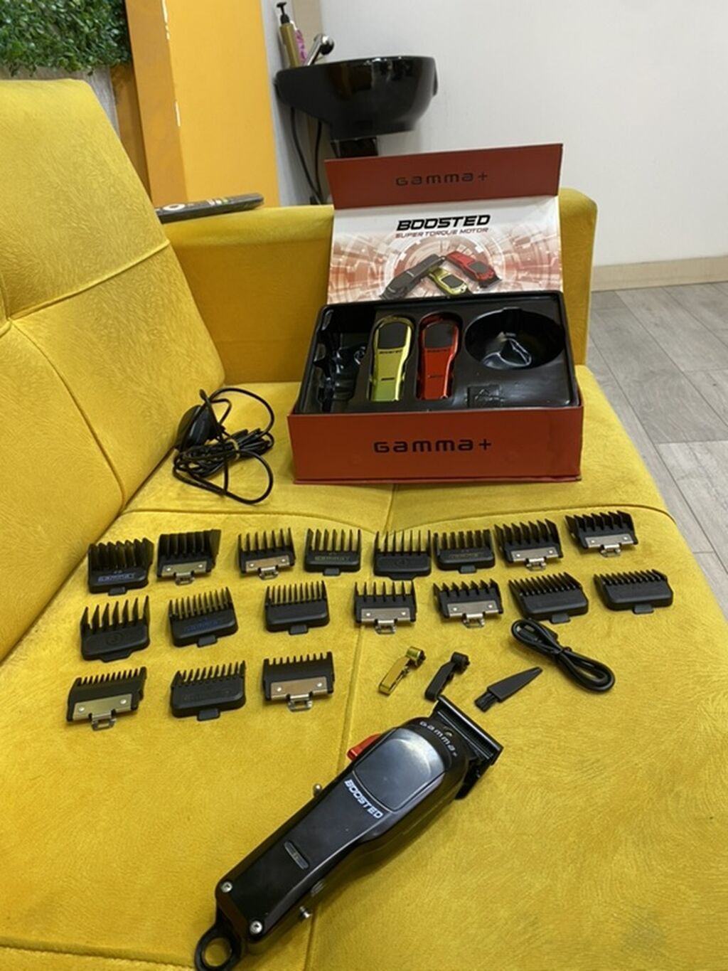 Gamma+ Boosted saç kəsim maşını dəsti Peşəkar bərbərlər və bərbərliyə — Saç kəsmə maşınları, Bakı
