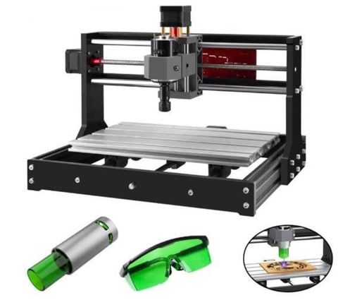 Masaüstü CNC Cihazı – CNC3018 Pro, 15.000 mW lazer başlıqlı — Bakı