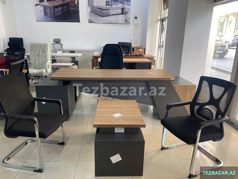 Ofis masası — Ofis mebeli, Bakı (7)