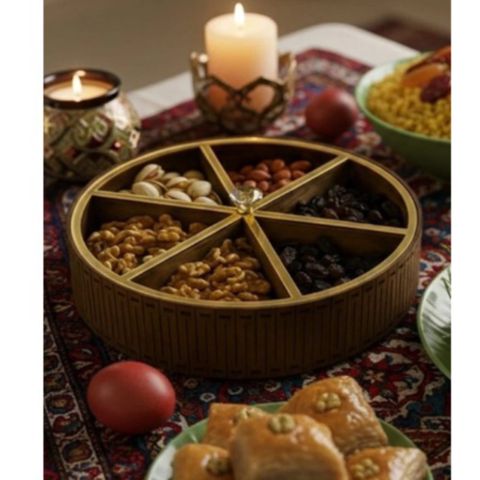 Çərəz qabı AA-771763, taxta, qəhvəyi, 20 sm, 1200 ml — Bakı