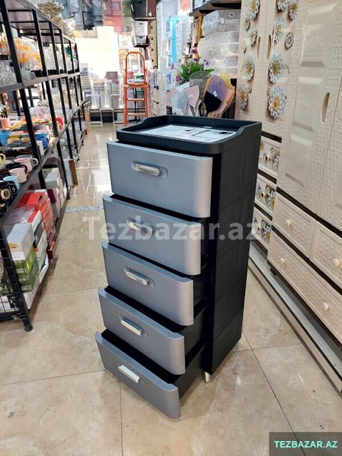 Kamod skaf komidin kamote plastikskaf plastikcekmece — Bakı