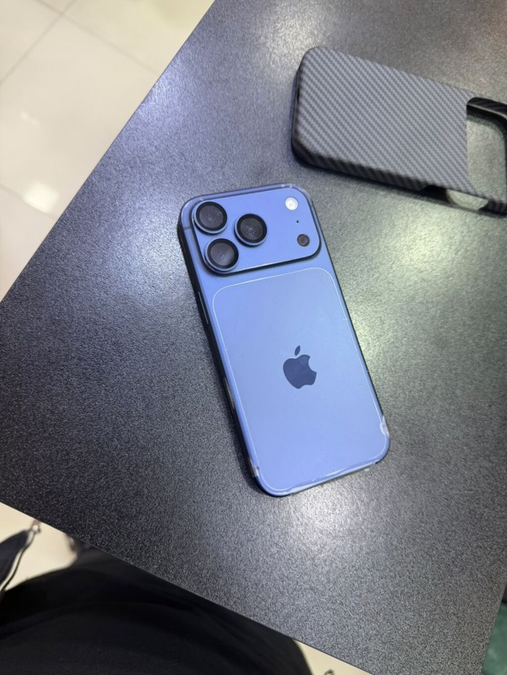 IPhone 17 Pro, 256 GB, Blue Titanium — Apple iPhone, Sumqayıt