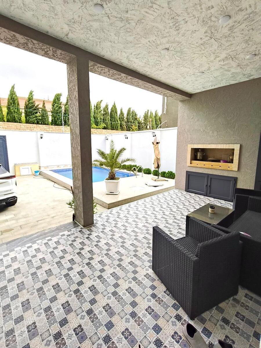 Satılır 6 otaqlı həyət evi/bağ evi 205 m² — Ev, villa, Bakı (4)
