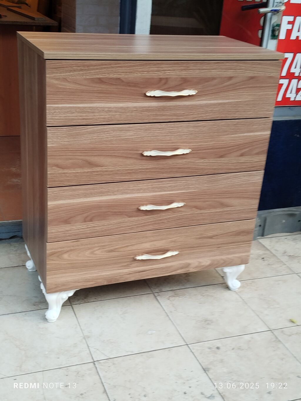 Mebel çekmecə komodu - Material: ağac teksturalı laminat MDF-lam — Komodlar və tumbalı, Mehdiabad (3)