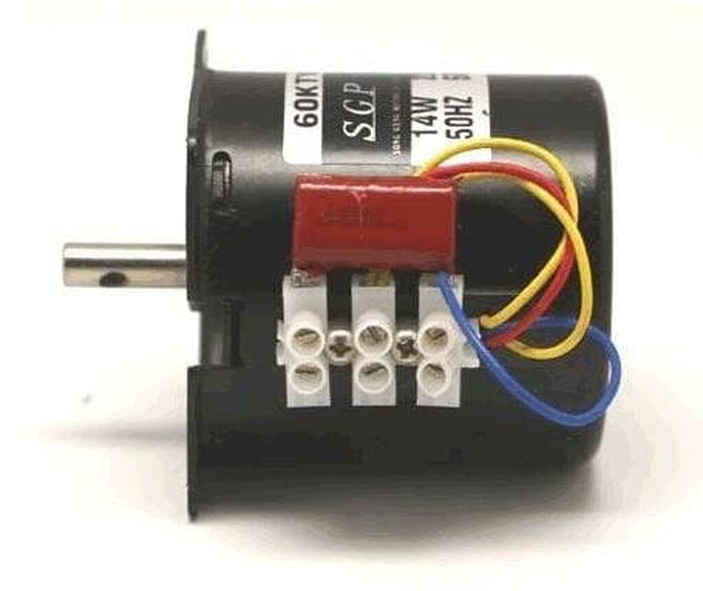 220 V 20 RPM 14 W AC Senkron Motor – 60KTYZ SGP Sənaye yavaş hərəkət — Avtomatika, Bakı (4)