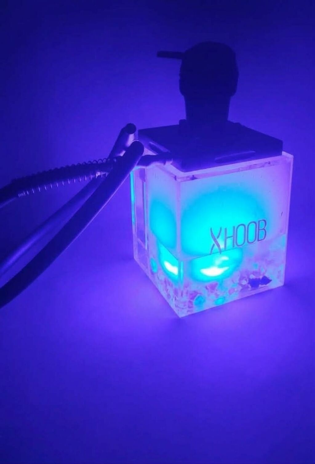 X-Hoob qəlyan aparatı Qutu daxilində Qəlyan kolbası Gövdə — Elektronik siqaretlər, Bakı (6)