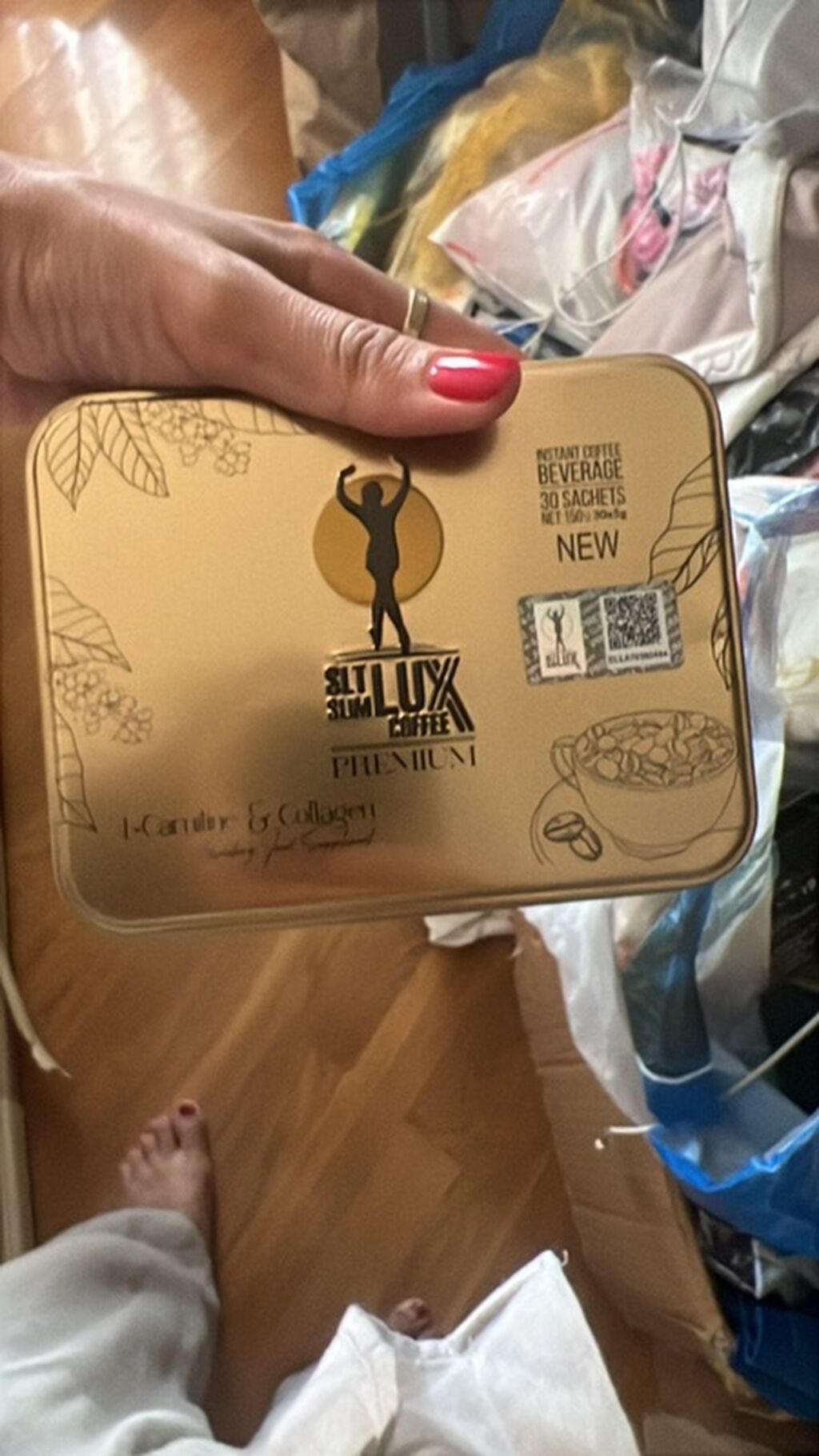 Məhsul: SLT Slim Lux Coffee – Premium instant qəhvə içkisi — Qida məhsulları, Bakı (3)