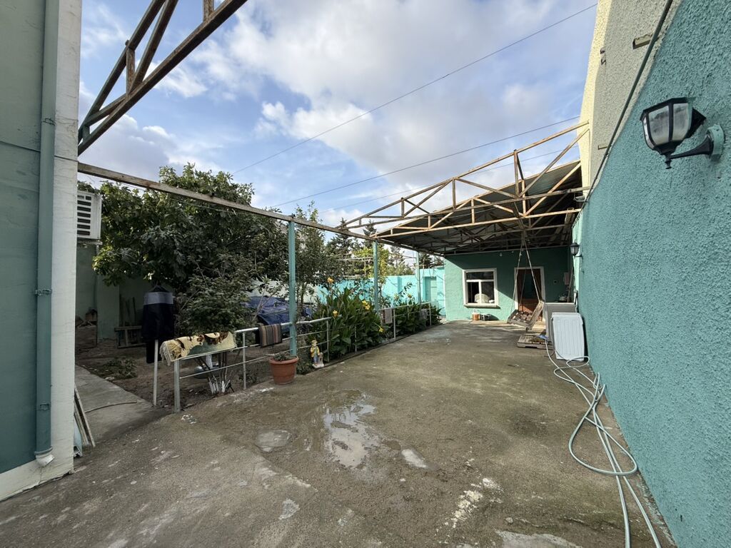 Həyət evi və geniş həyət sahəsi - Açıq həyət: Beton örtüklü geniş — Ev, villa, Bakı (4)