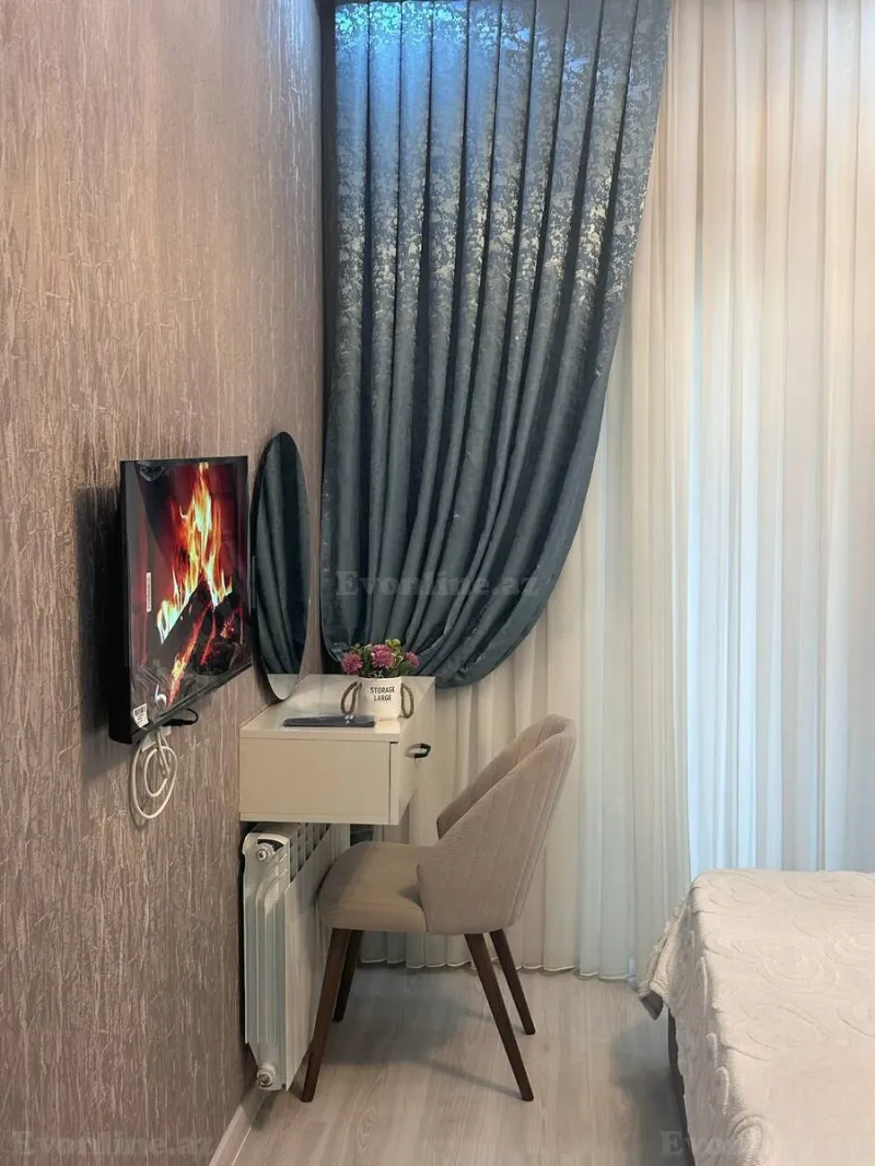 Kirayə verilir 2 otaqlı Mənzil Yeni tikili 55 m² Bakı, Nərimanov r — Mənzil, Bakı (7)