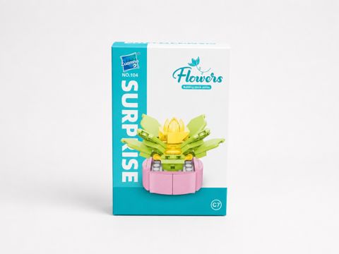 Blok konstruktoru Flowers Zuanma 104C7, 6+ yaş, 70+ əd — Bakı