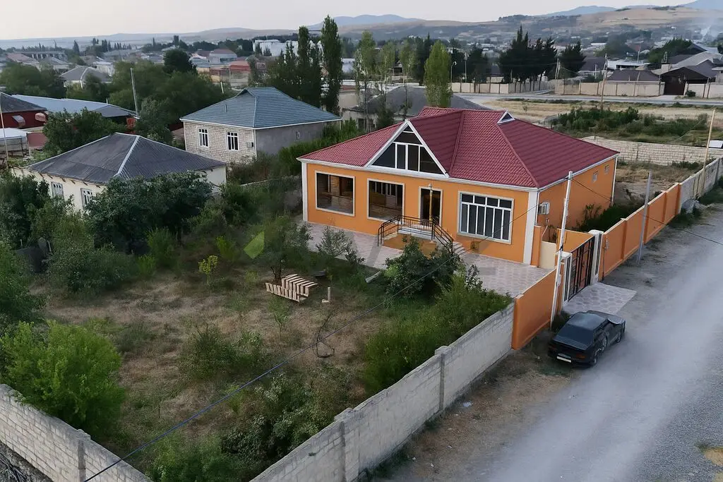 4 otaqlı Həyət evi Satılır, Şabran — Şabran