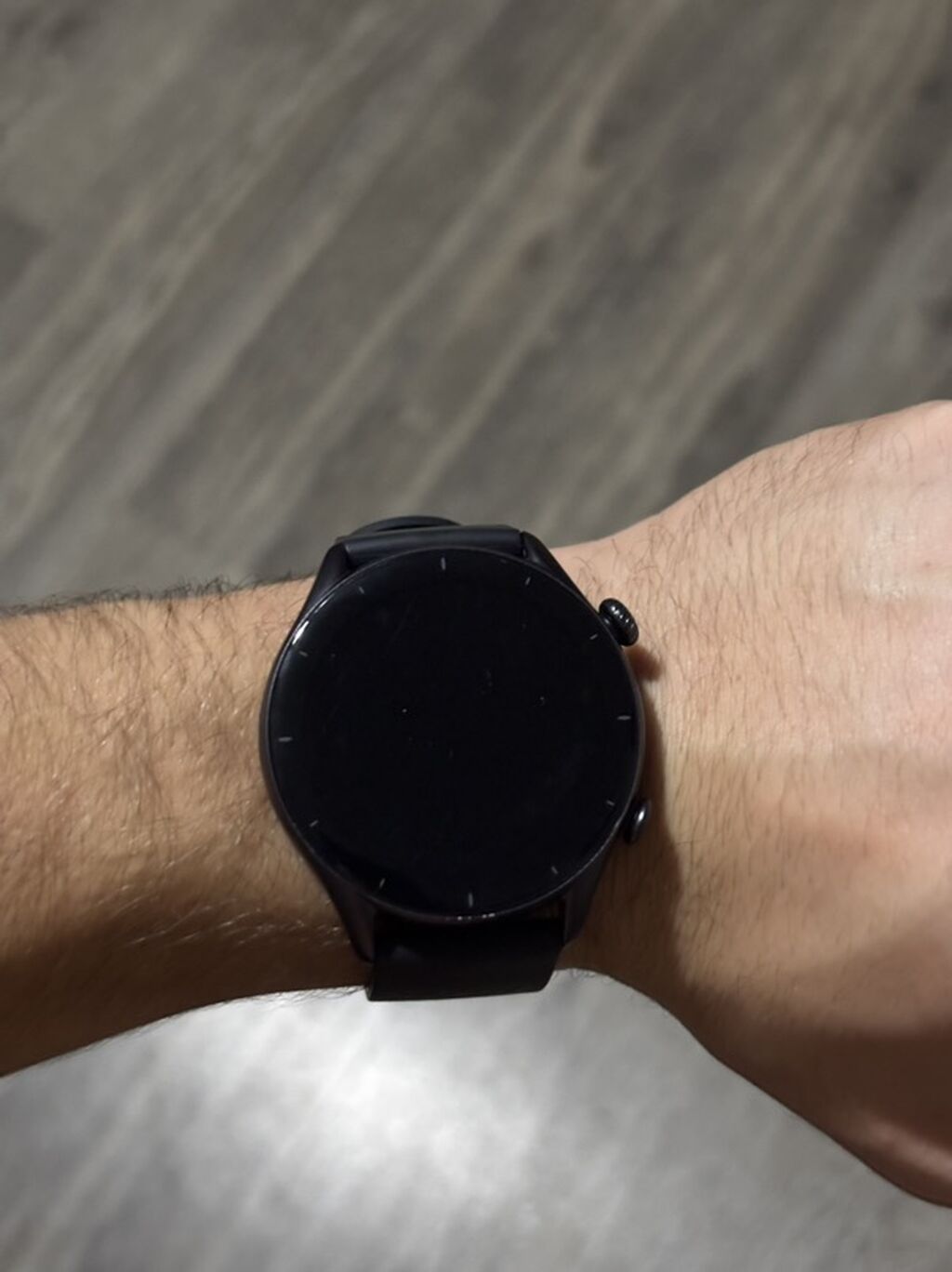 Amazfit GTR 3 (Sport versiyası) ağıllı saat - Qara rəng, dairəvi — Ağıllı saatlar, Masazır (4)