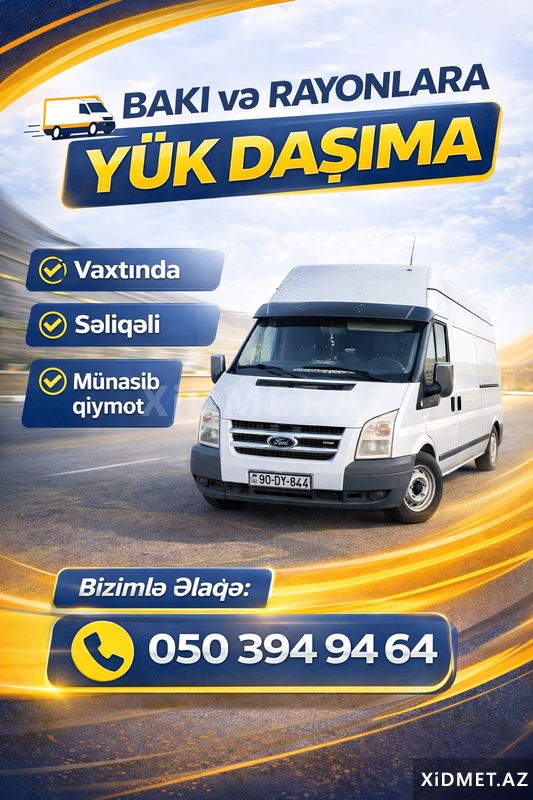 Ucuz ve serfeli yukler — Yük daşıma xidmətləri, Bakı (2)