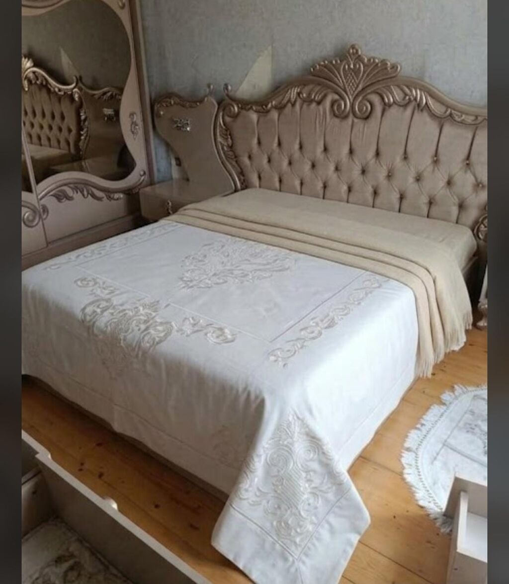 İşlənmiş, İkinəfərlik çarpayı, Matras ilə — Yataqlar, Bakı