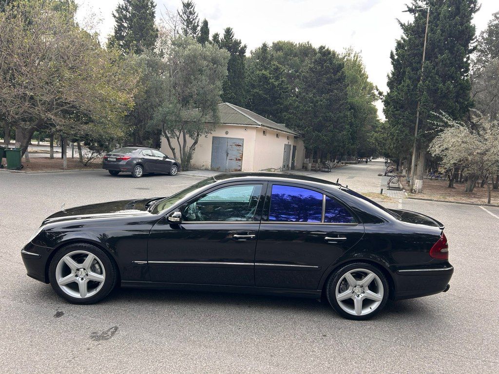 Mercedes E 220, 2.2 L, 2002 il, 285 465 km — Avtomobillər, Sumqayıt (3)