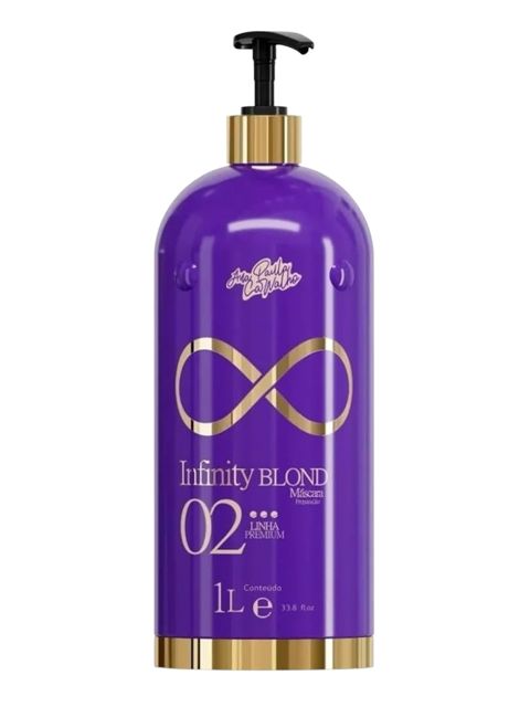 Açıq rəngli saçlar üçün keratin Ana Paula Carvalho Infinity Blond 02, 1000 ml — Bakı