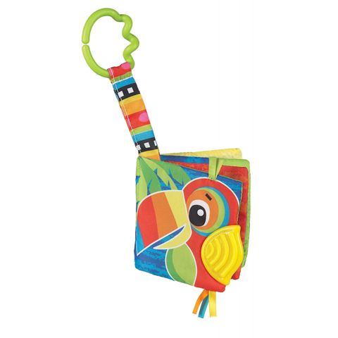 İnkişaf etdirən kitab oyuncaq Playgro Jazzy Jungley Teether Book, 3+ ay — Bakı