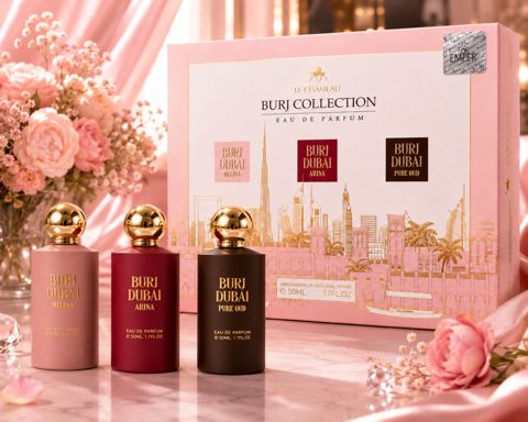 No Brand Burj Dubai ətir dəsti qadınlar üçün, 3 x 50 ml — Bakı