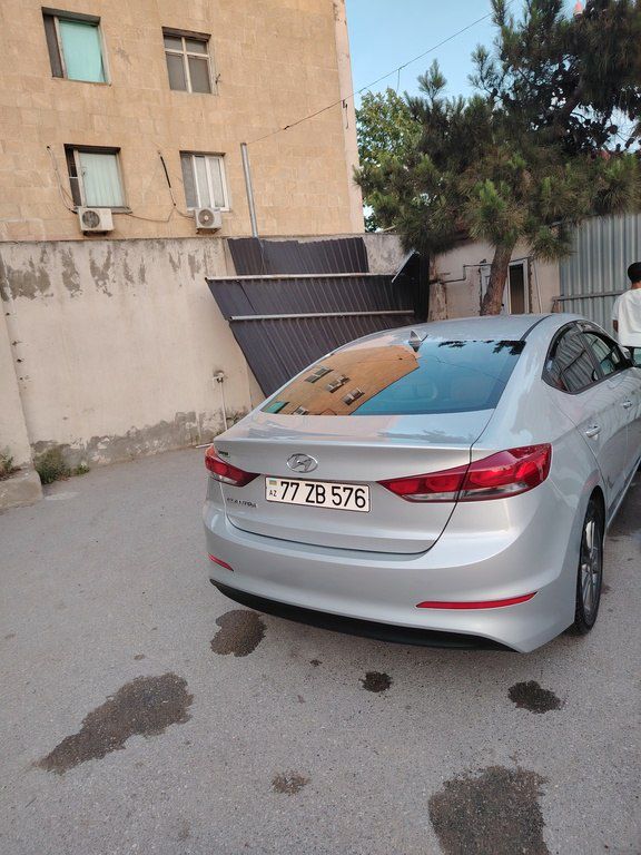 Hyundai Elantra, 2.0 L, 2017 il, 94 098 km 77-ZB-576 — Avtomobillər, Bakı (6)