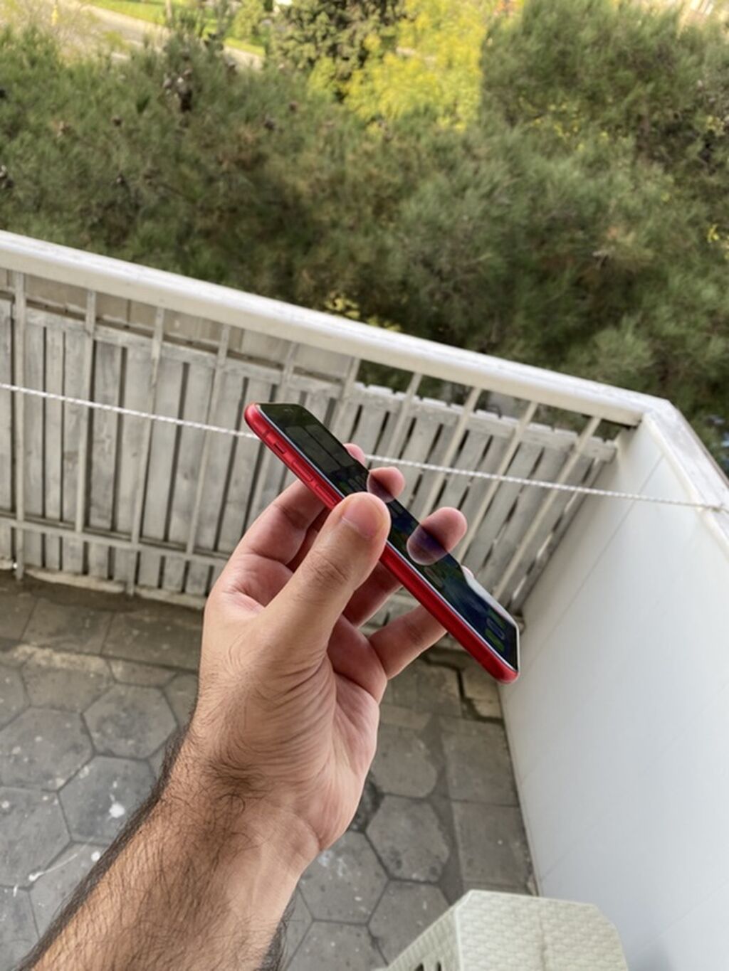 IPhone 11, Qırmızı, Simsiz şarj — Apple iPhone, Bakı (10)