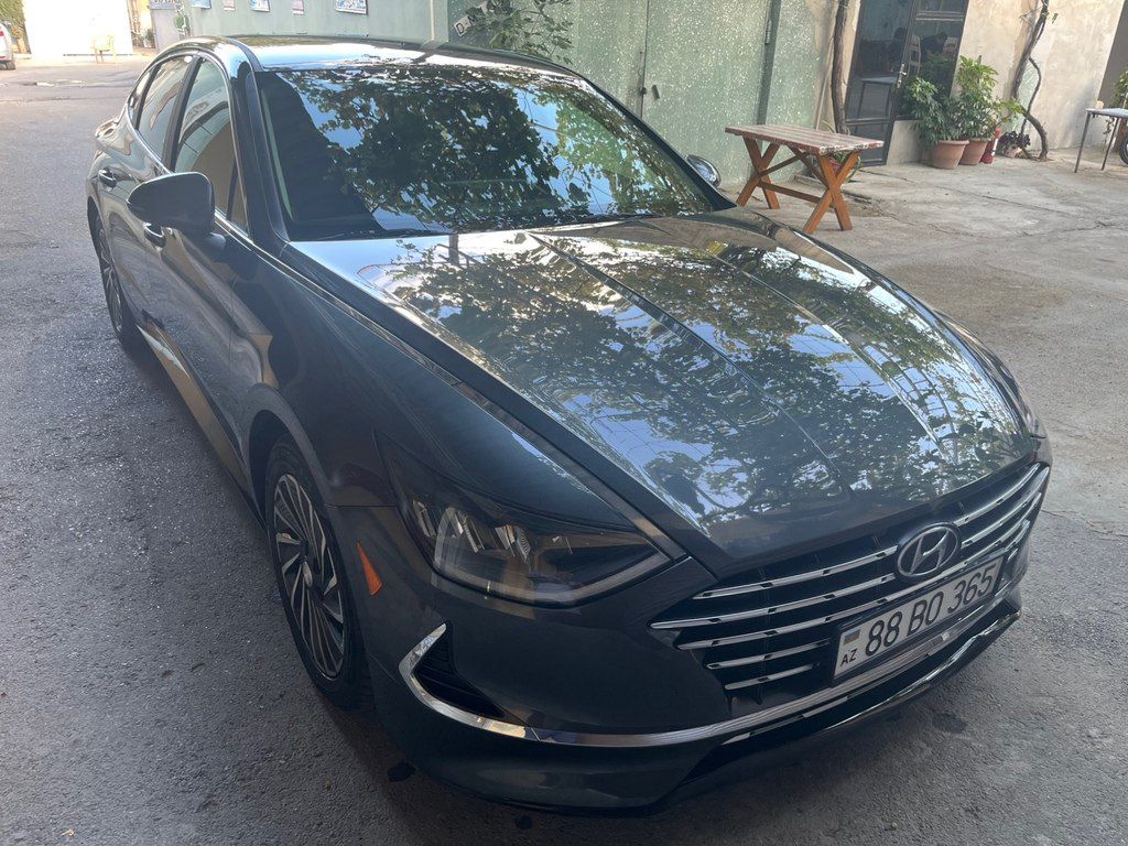 Hyundai Sonata, 2.0 L, 1.62 kWh, 2021 il, 165 000 km 88-BO-365 — Avtomobillər, Bakı (2)