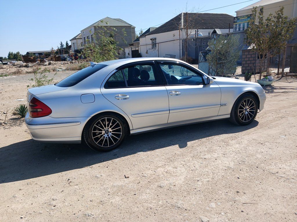Mercedes E 220, 2.2 L, 2002 il, 861 000 km 77-BS-390 — Avtomobillər, Bakı (4)