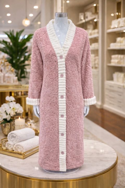 Qadınlar üçün hamam xələti Gstore 06, çəhrayı, parça, ölçü One size — Bakı