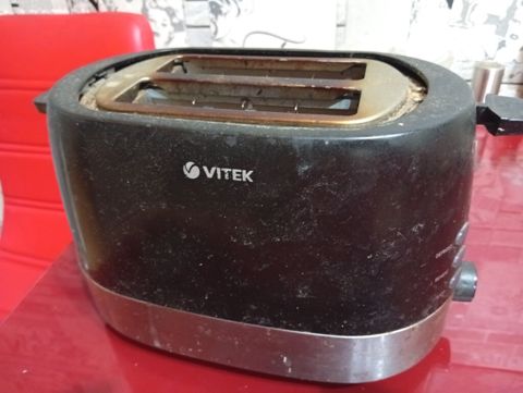 Vıtek iki yuvalı tost aparatı - 2 dilim üçün geniş yuvalar – nazik və — Masazır
