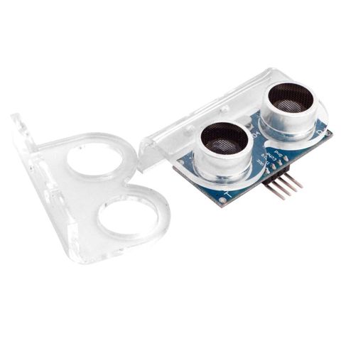 HC-SR04 Ultrasonik Sensor Bağlantı Aparatı Pleksiglas materialdan — Bakı