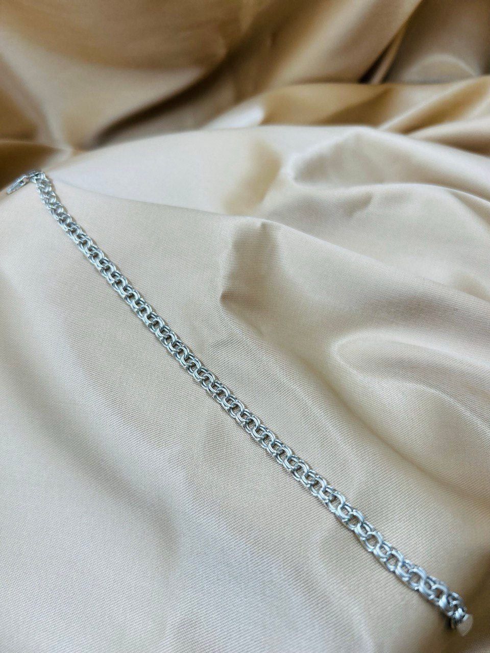 Gümüş qolbaq Icebella 925 əyyar, kişilər üçün, 21 sm - ICEBELLA_168 — Mallar, Bakı