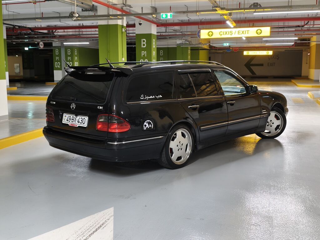 Mercedes-Benz E 270: 2.7 l 1999 il Universal 90-UB-897 — Avtomobillər, Bakı (6)