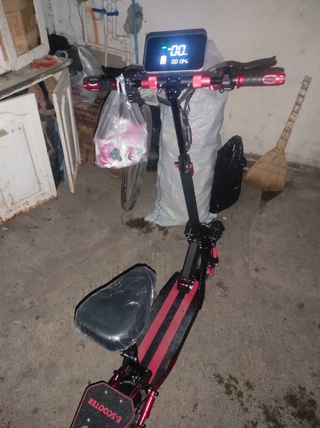 Yeni Elektrik samokat 12", 751 - 1000 Vt, 45 km/s, Ünvandan götürmə — Skuterlər, Bakı (3)