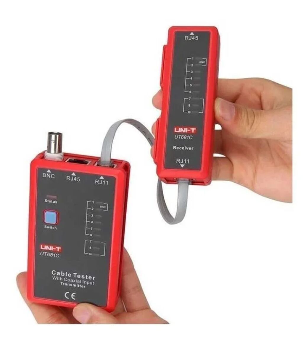 Unit UT681C Şəbəkə Kabeli Test Cihazı Peşəkar əl tipli kabel testeri — Ölçü alətləri, Bakı (4)