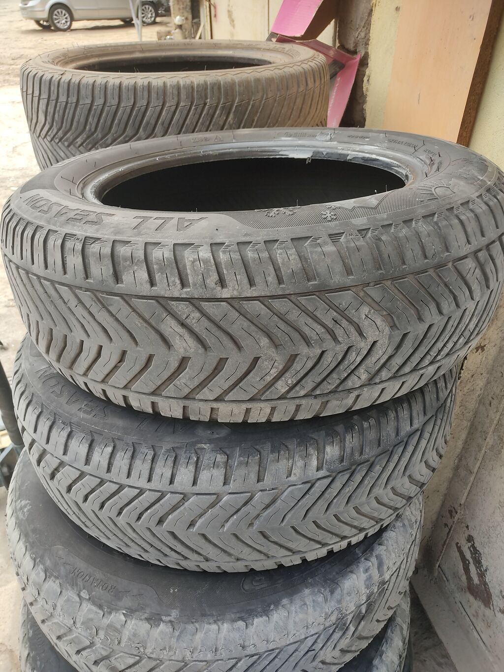 Teker 4 eded ikiSi ela ikisi zeif Texniki göstəricilər: - Ölçü — Şinlər, Bakı (5)