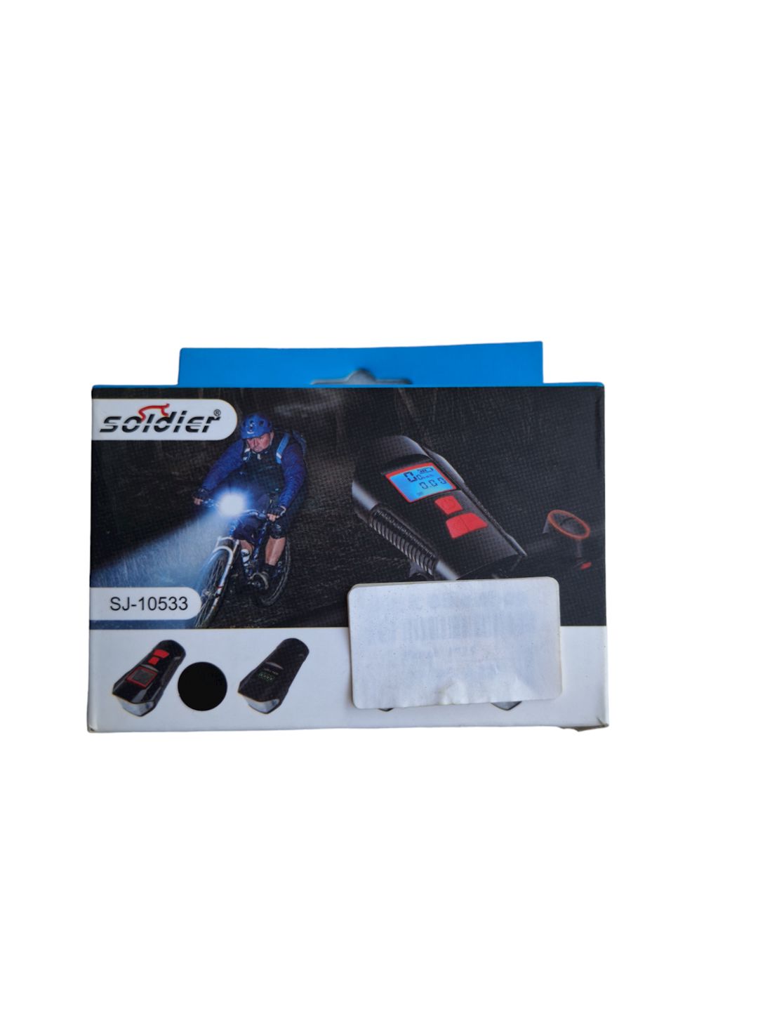 Velosiped fənəri 1001438, plastik, qara — Mallar, Bakı (3)