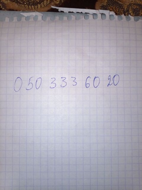 VIP nömrə satışı – 050 333 60 20 - Operator: 050 (Bakcell) - Yadda — Bərdə