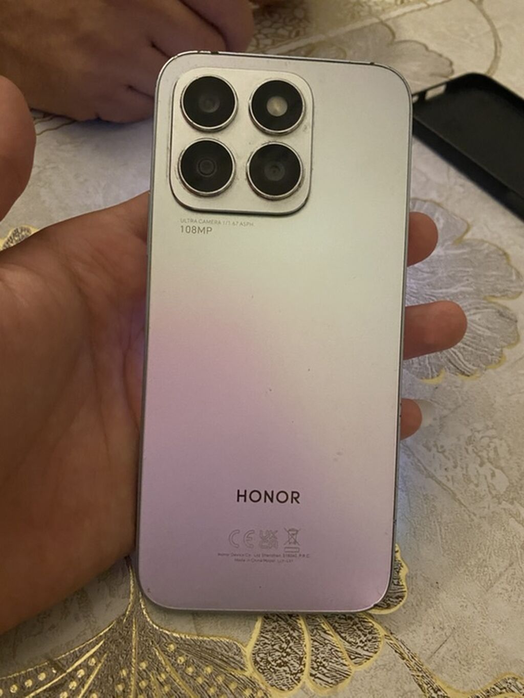 Honor X8b, 128 GB, rəng - Gümüşü, Barmaq izi — Honor, Bakı (2)