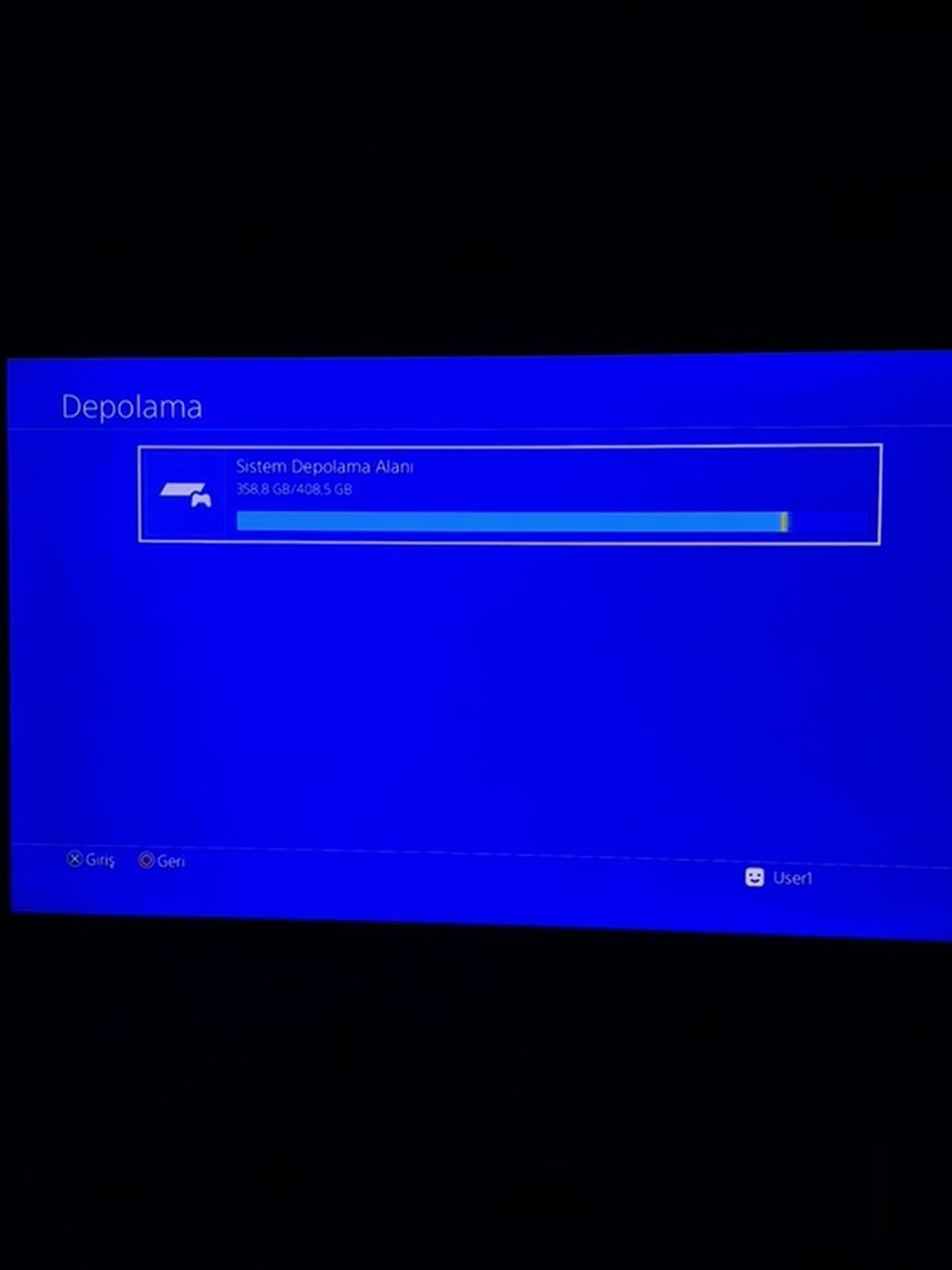 Sony PlayStation 4 Slim oyun konsolu PS4 Slim – İdeal vəziyyətdə — Oyun konsolları, Gəncə (4)