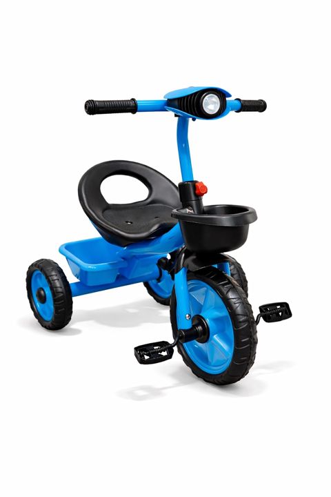Uşaqlar üçün üçtəkərli velosiped ABC_0007, 1-4 yaş, mavi — Bakı