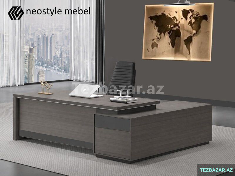 Ofis masası — Ofis mebeli, Bakı (2)