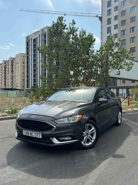 Ford Fusion (North America), 2.0 L, 7.6 kWh, 2017 il, 182 000 km 88-BC-577 — Avtomobillər, Bakı