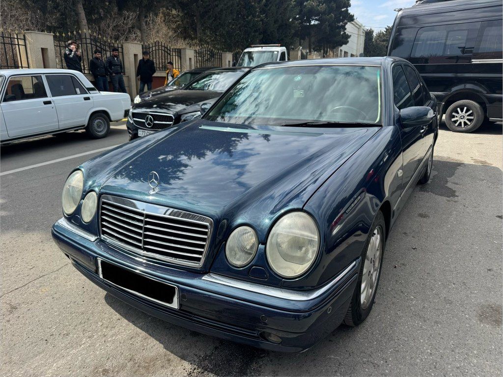 Mercedes E 240, 2.4 L, 1998 il, 384 512 km 90-TK-939 — Avtomobillər, Bakı