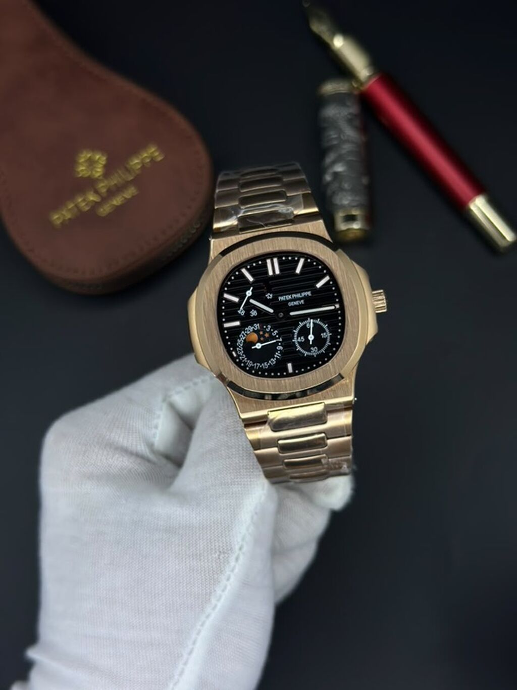Yeni, Qol saatı, Patek Phillipe, rəng - Qızılı — Qol saatları, Bakı (3)