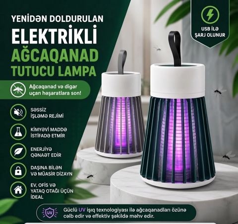 Həşəratlara qarşı lampa CM43, 20 m² — Bakı