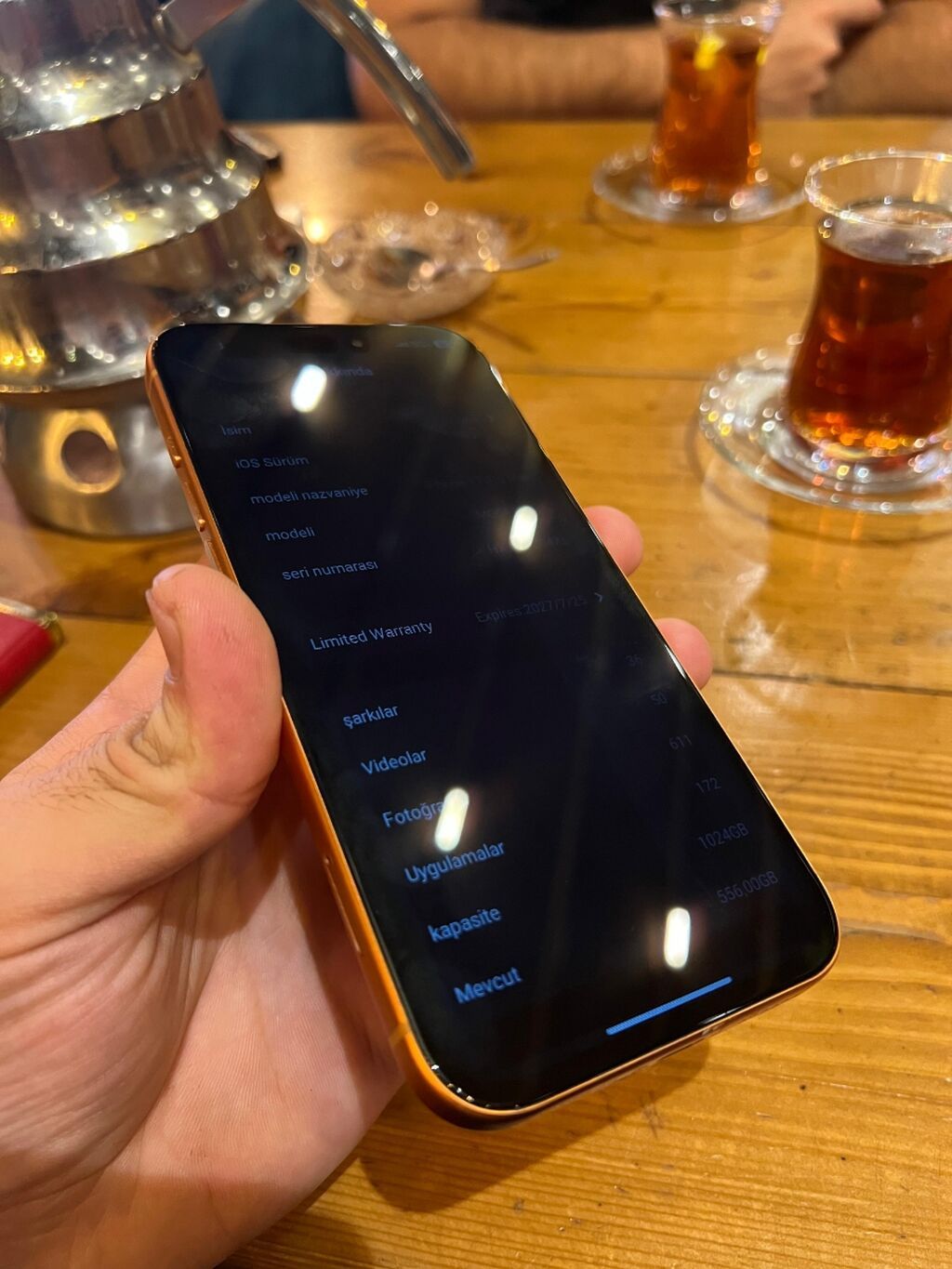Qızılı, Face ID — Apple iPhone, Bakı (7)