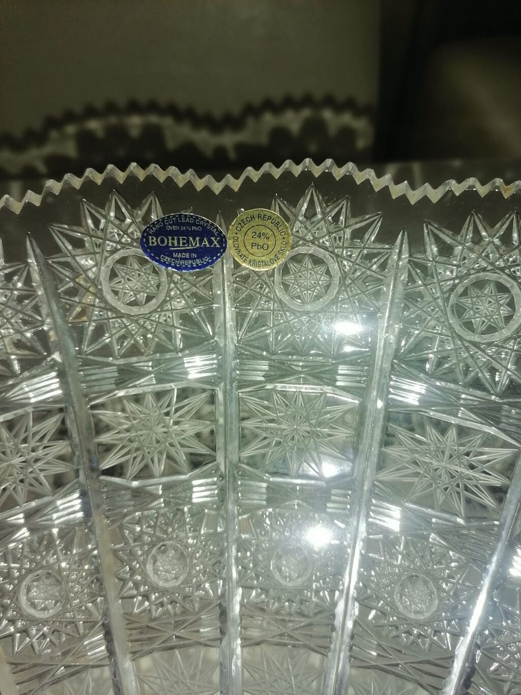 Bir vaza, Xrustal — Vaazalar, kreslolar, süni çiçəklər, Bakı (3)