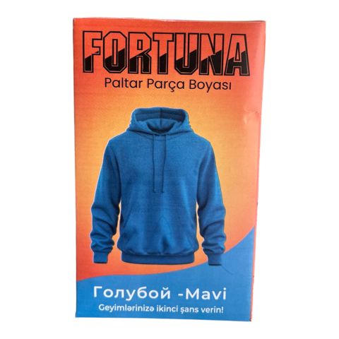 Paltar üçün boya Fortuna, mavi, 15 q — Bakı