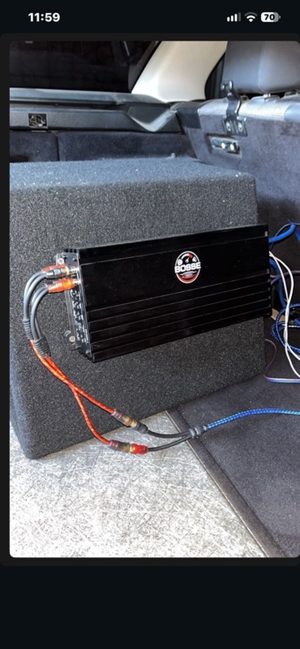 Avtomobil üçün Bosse subwoofer və gücləndirici seti - Marka/model — Avtomobil akustikası, Saray (2)