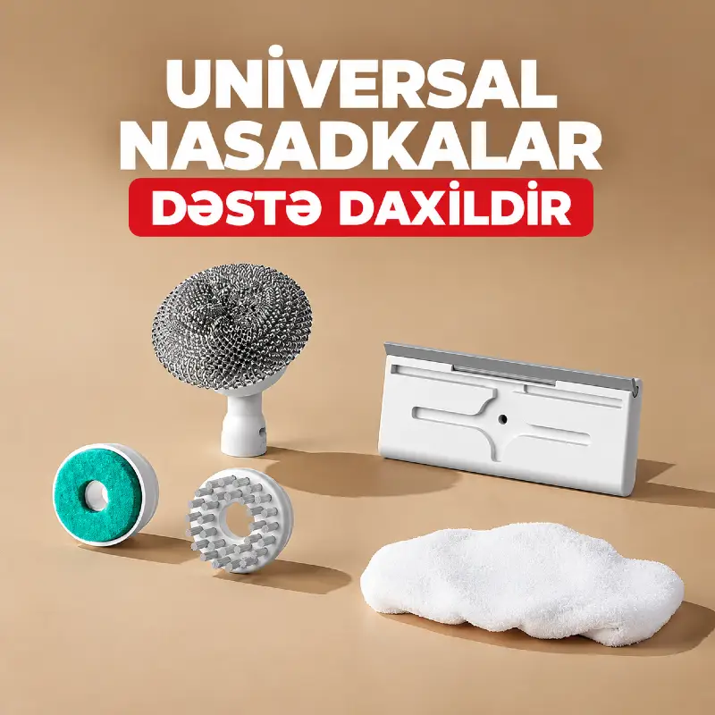 Deerma Handheld Steam Machine ZQ01 — Buxar təmizləyicilər və buxar süpürəsi, Bakı (4)