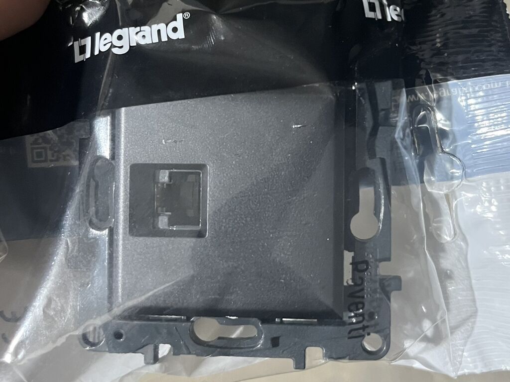 Legrand RJ45 modulları və çərçivə - Brend: Legrand - Tip: RJ45 şəbəkə — Rozlər, fişləri və keçicilər, Bakı (2)